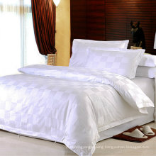Satin Check Hotel Cotton Bedding Set with Comforter Set (WS-2016020)